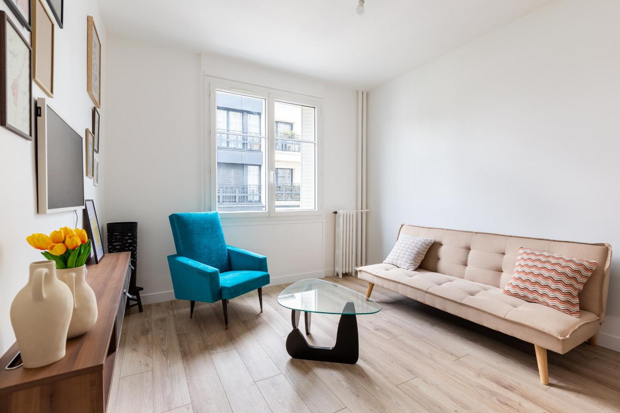2 Pieces-Moderne-Proche Paris Apartment Levallois-Perret Bagian luar foto
